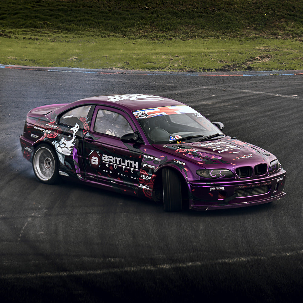 GABI 529's drift car mid-drift