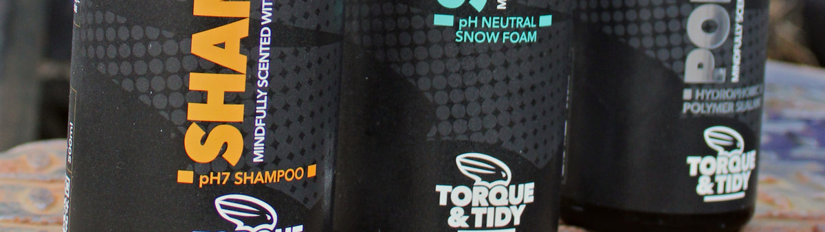 The Shampoo, The Snow and The Polyseal bottles together