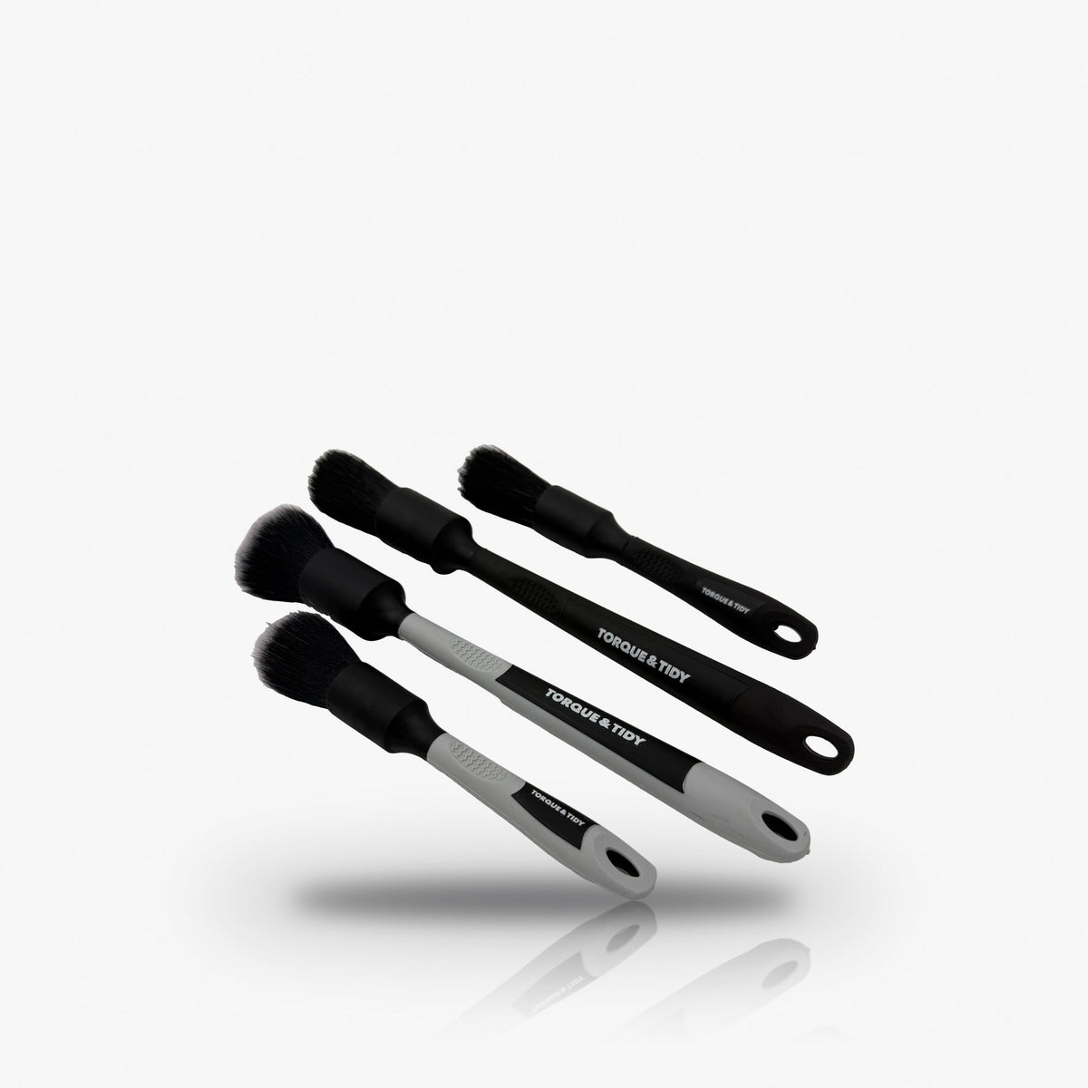 The Detailer Brush Set, soft and stiff detailing brushes