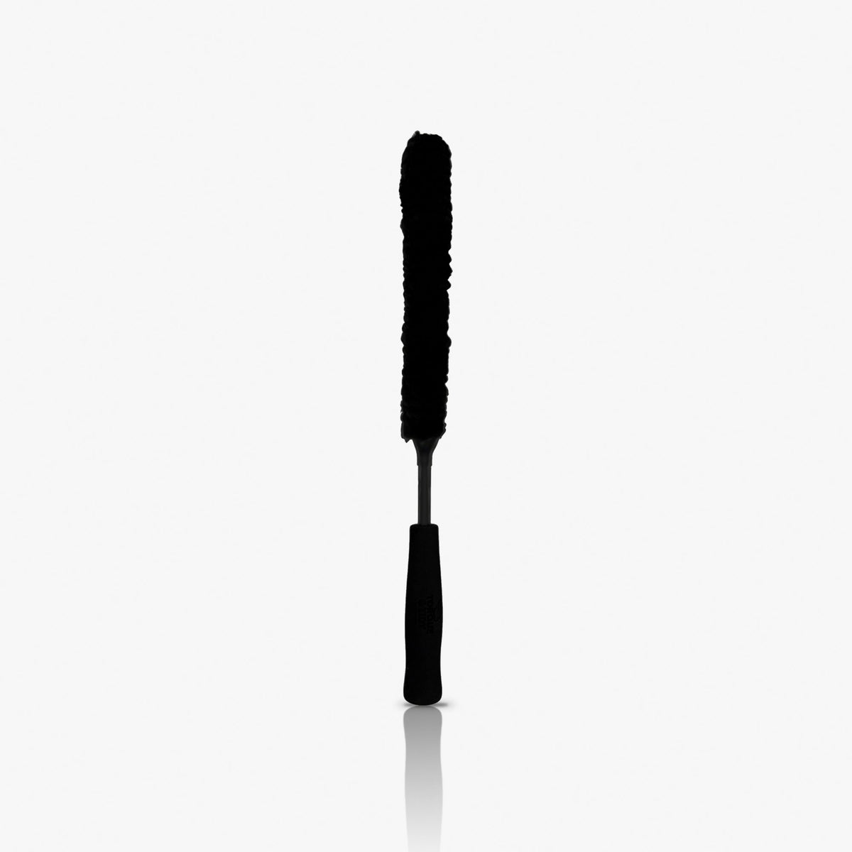 The Small Wheel Wand, slim microfibre wheel brush