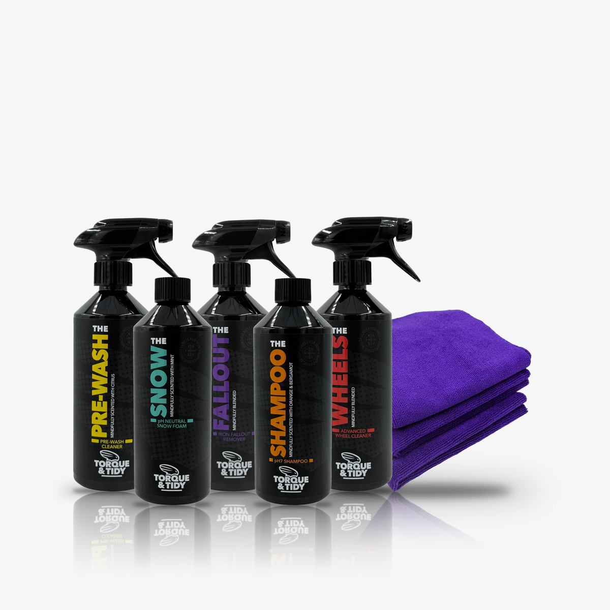 The Winter Decon Bundle: Pre-Wash, Snow, Shampoo, Fallout, Wheels and GP Cloths